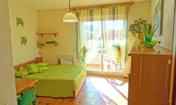 Santo Stefano al Mare Apartment | ONE-ROOM APARTMENT close to the SEA with panoramic BALCONY