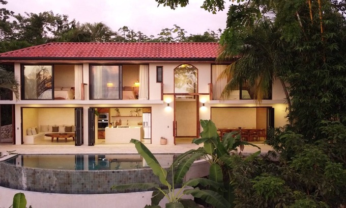 Las Delicias Villa | Open up for the Ocean View! Equipped, AC, Wi-Fi