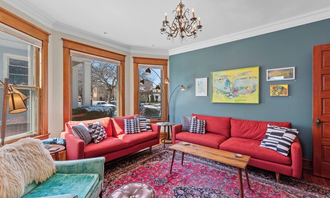 Ellis Historical District House | Original Art |1904 Classic | Near Beach & Downtown