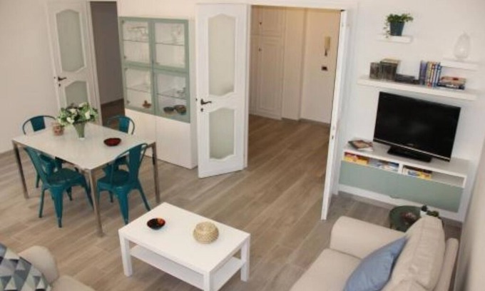 Quartiere XXXIV Lido di Ostia Levante Apartment | Ostia, apartment 50 mt from the beach, finished and quiet-sea view