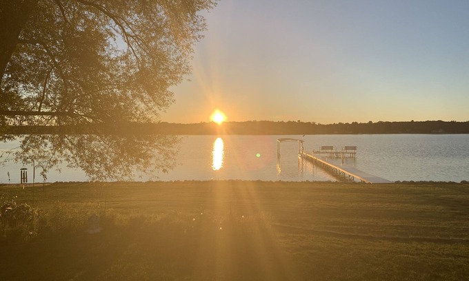 Gaylord House | Otsego Lake House with private dock on 140' main lake