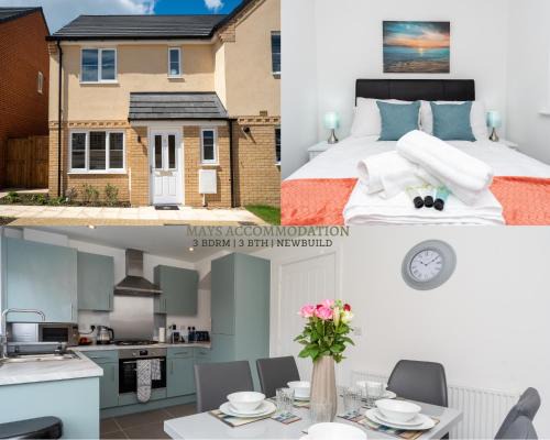 Lowestoft House | Oulton Broads New Build Holiday Home 3 Bedroom- 3 Bathroom with Free Parking