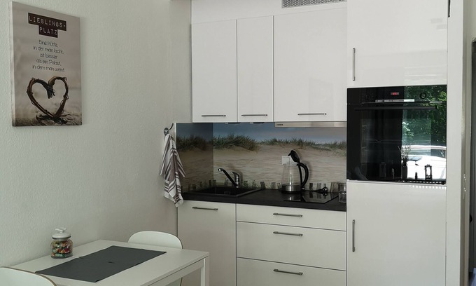 Schilksee Apartment | Our apartment is located in the center of Kiel-Schilksee, 200 m to the beach.