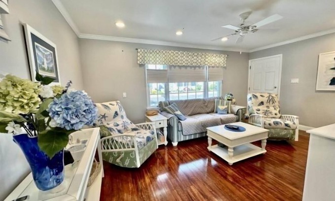 Brigantine Condo | Our condo, sands, and gentle waves beckon you to indulge in coastal bliss.