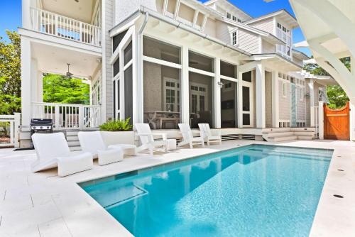 Watercolor House | Oyster's Pearl