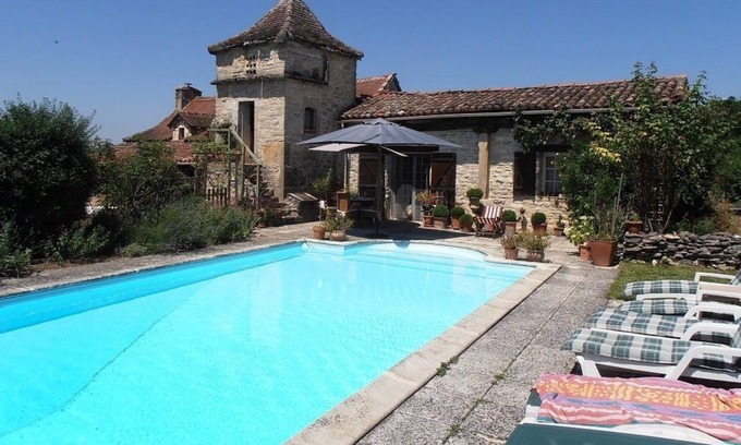 Caylus Other | Pérard Grand Gite 7 bedrooms Private Pool