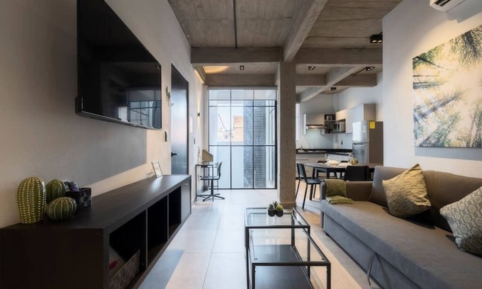 Zona Rosa Apartment | P601 Amazing Rooftop 2Bdrm 2bath Apt AC