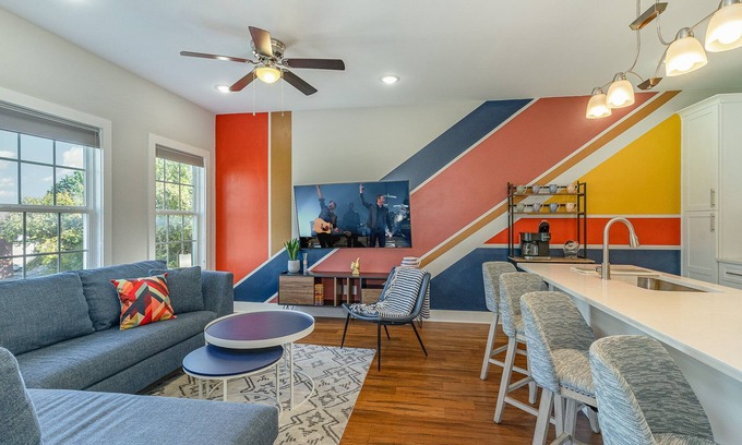 Nashville House | Palette - Private Patio - Mins to Nashville Zoo