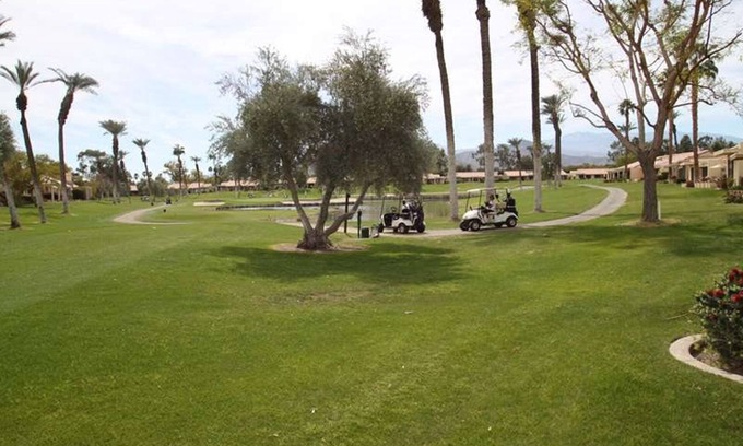Palm Desert Condo | Palm Desert is beautiful! Front row views of the 6th Tee!