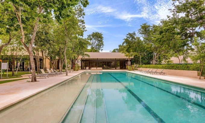Playa del Carmen House | Palmara Residence | Pool | Gym | Patio | Paddle