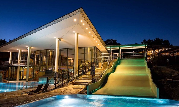 Mistelgau House | Panoramabungalow HW 09B - panoramic bungalow (DH) in the holiday village at the Therme Obernsees
