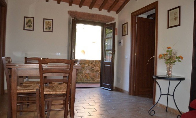Casalappi Apartment | Panoramic three-room apartment in a charming medieval village with swimming pool, tennis, in the countryside near the sea