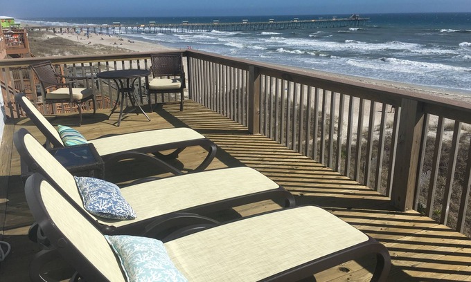 Emerald Isle House | Panoramic Oceanfront home on Emerald Island. Close to everything!