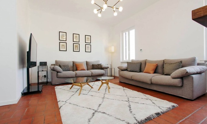 Rione XI Sant'Angelo Apartment | Panoramic penthouse for 8 with stunning view and wonderful terrace