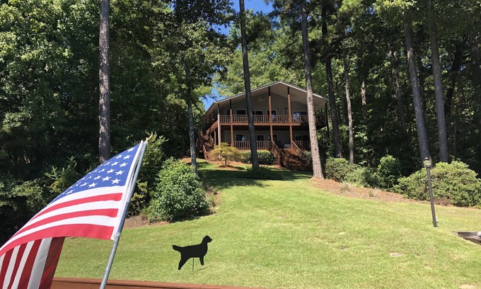 Pleasure Point House | Paradise on Lake Martin! Private Dock & Floating Dock!