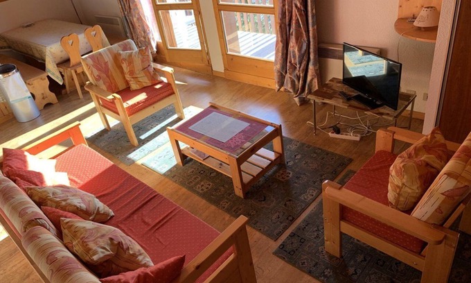 Vallandry Apartment | Paradiski closed to the vanoise express plan peisey