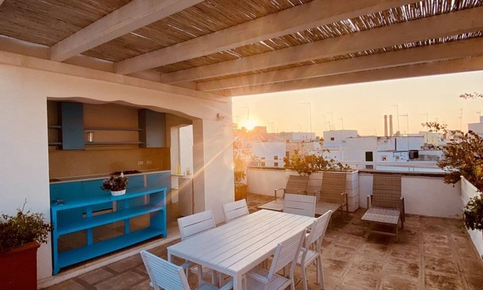 Centro Storico Apartment | Paradiso Penthouse: Luxury Apartment Monopoli Puglia