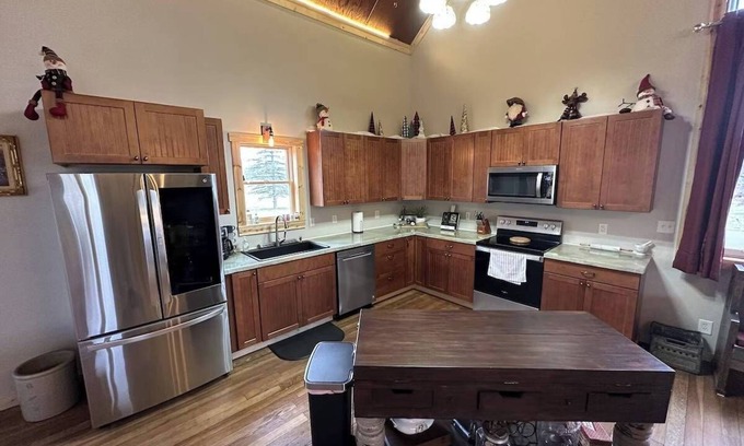 Markville House | Parish & Bell Tower 18Ft ceilings and lots of space for guests.