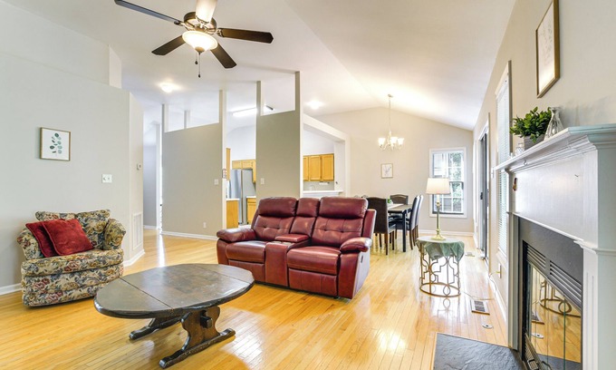 Upchurch House | Park Village Home w/Pond: 6 Mi to Downtown Cary