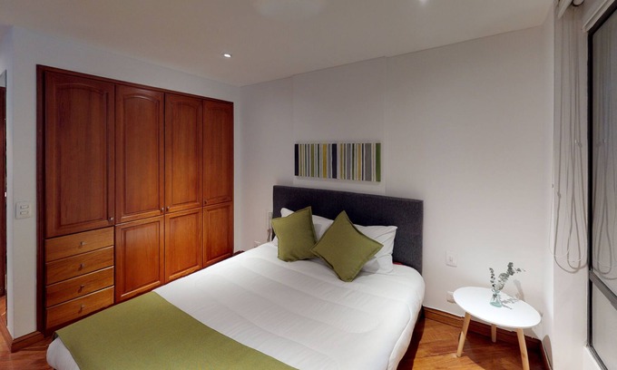 Chico Reservado Apartment | Parque 93-Tolouse 1 BR-Green -406
