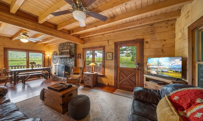 Todd House | Pastoral Mountain Cabin in Todd