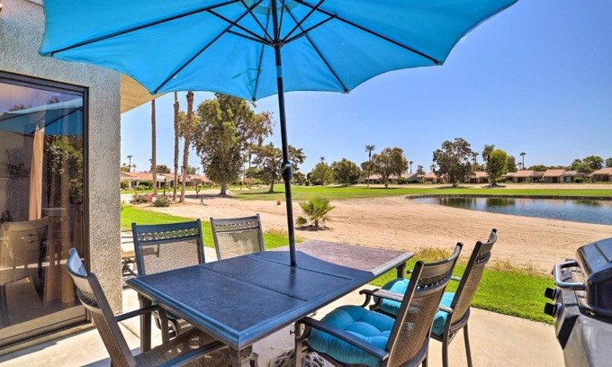Palm Desert House | Patio, Grill and Resort Perks Palm Desert Home