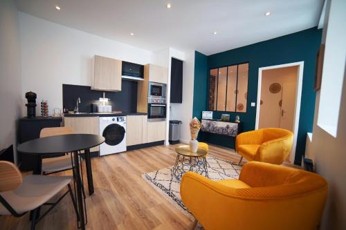 Faubourg North Apartment | PatioNé dans Centre de Dijon