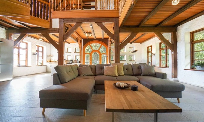 Gnarrenburg Cottage | Peace and quiet under thatched roof with sauna, whirlpool and fireplace