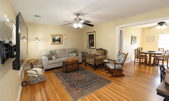 Central Oklahoma City House | Peaceful 2-bedroom 1 bathroom house in the heart of in Oklahoma City.