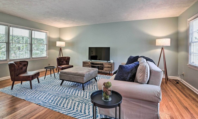 Clairmont Heights House | Peaceful House w/ Yard Near Downtown Decatur!