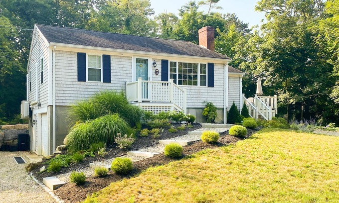 West Harwich House | Peaceful perch near area's beaches with firepit, grill, streaming - dog-friendly
