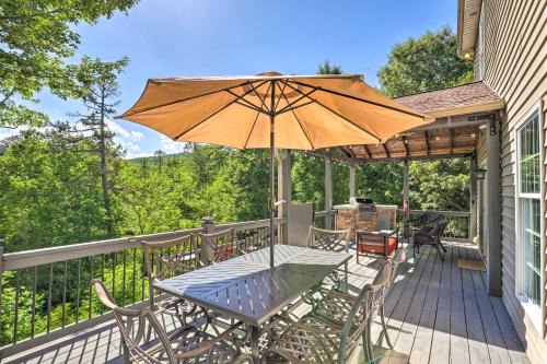 Pisgah Forest House | Peaceful Pisgah Mountain Getaway with Hot Tub!