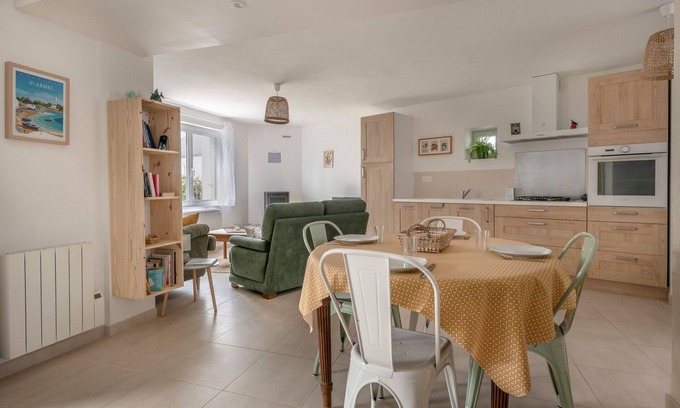 Saint-Armel Ski Chalet | Peaceful stay 100m from the Golfe du Morbihan