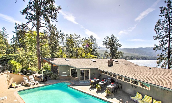 Liberty Lake Apartment | Peaceful Studio w/ Boat Dock on Liberty Lake!