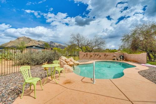 Rancho Feliz House | Peaceful Tucson Home with Pool 10 Mi to Downtown!