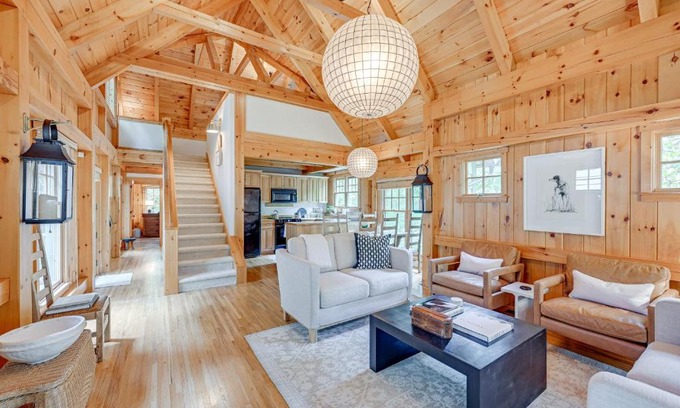 Cashiers House | Peaceful Vacation Rental with Deck 5 Mi to Cashiers