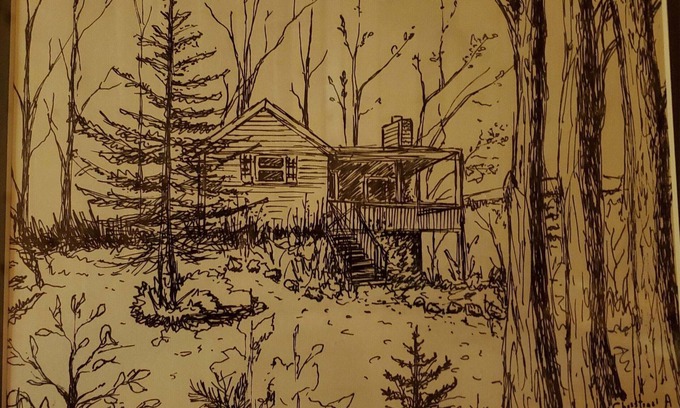 Dahlonega Cabin | PEACOCK’S PARADISE- UNG Families; Friends; Bikers; Wedding Guests -Sleeps1-12