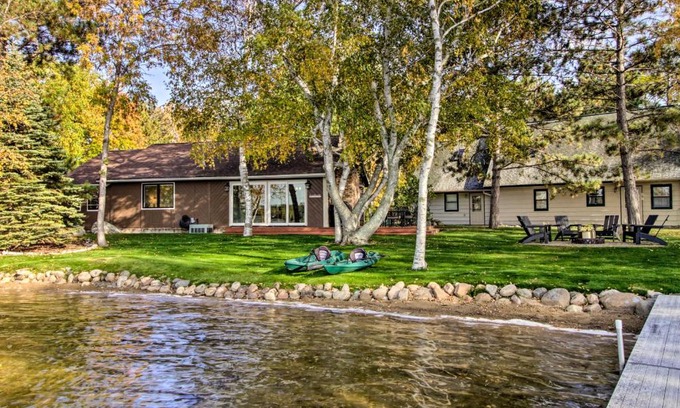 Breezy Point House | Pelican Lake Getaway on Stunning Peninsula!