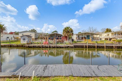 Bayou Grande Villa House | Pensacola Home with Private Dock - 7 Mi to Beaches
