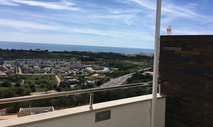 Patio Apartment | Penthouse 2 bedroom apartment with Stunning Panoramic Sea Views, air con