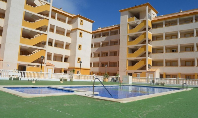 Mar de Cristal Apartment | Penthouse apartment with sea view roof terrace, balcony, communal pool