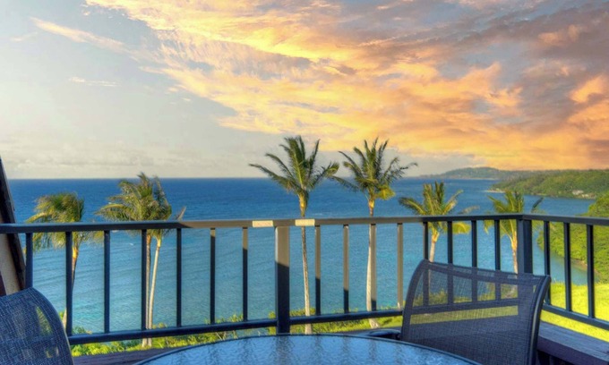 Princeville Apartment | Penthouse Condo with Panoramic Ocean Views!