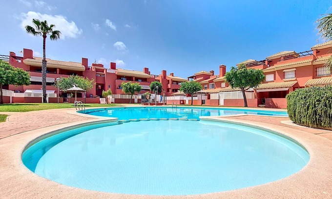 Mar de Cristal Apartment | Penthouse, free wifi, private roof terrace, communal pool.