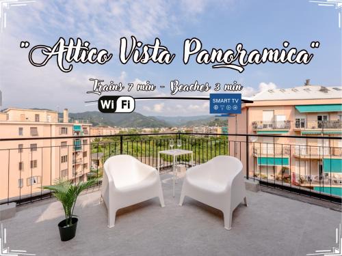 Albisola Superiore Apartment | Penthouse panoramic view - Sea 3min - AC - WiFi