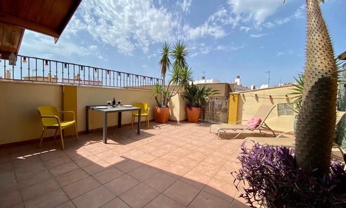 La Trinidad Apartment | Penthouse with 45 m2 private terrace