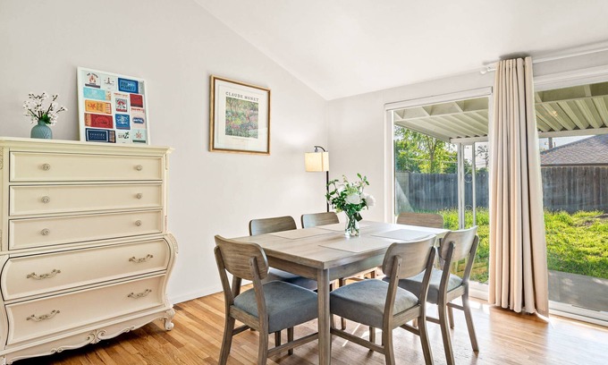 Duarte House | Perfect Family Home With Fireplace Spacious Yard