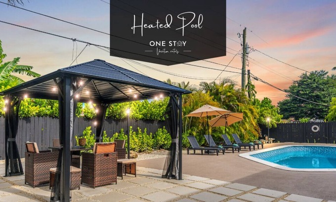 Olympia Heights House | Perfect Miami Pool House For Friends & Families
