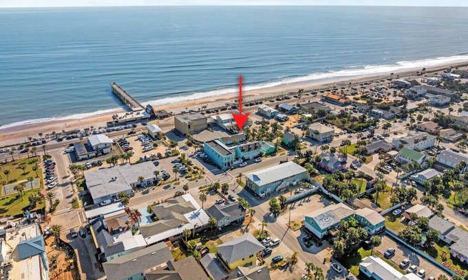 Flagler Beach Condo | Pet-friendly condo in Flagler beach with pool, walking distance to beach!