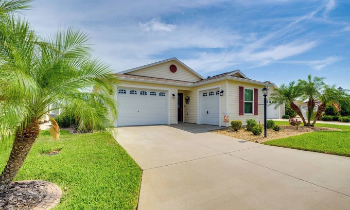 Wildwood House | Pet-Friendly Home w/Patio in The Villages