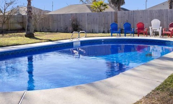 Pensacola House | Pet-friendly home with pool! Next to beach.